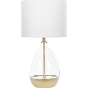 OKARI  - Tafellamp - Wit - Glas