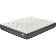 CHARM - Traagschuimmatras medium - Wit - 160 x 200 cm - Polyester