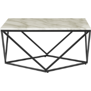 MALIBU  - Salontafel - Beige/Zwart - MDF