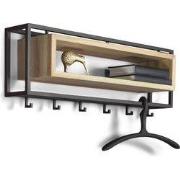 Spinder Design kapstok School 80 - Zwart - 6 haken