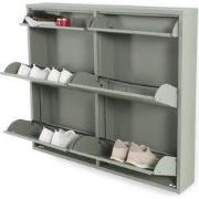 Spinder Design schoenenkast Billy 6 - Dusty Green - 8 paar schoenen