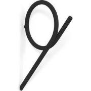 Spinder x BUDDE kapstok Tuba L - Zwart