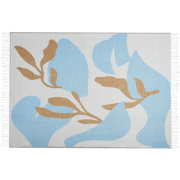 PALHI - Plaid - Lichtblauw - 130 x 170 cm - Polyester