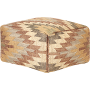 DEEPOR - Poef - Beige - Jute