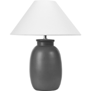 PATILLAS  - Tafellamp - Zwart - Keramiek