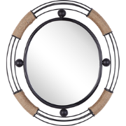 MOULINS - Wandspiegel - Zandbeige - Metaal