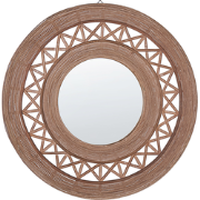 CACOMA - Wandspiegel - Lichtbruin - Bamboehout