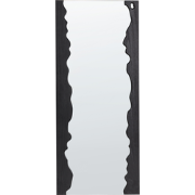SAULLCET - Wandspiegel - Zwart - Hout