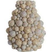 Light&living Vaas deco Ø40x49 cm SEA URCHIN keramiek crème-zand