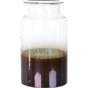 BHATURE - Bloemenvaas - Multicolor - 30 cm - Glas