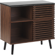 PERTH  - Sideboard - Donkere houtkleur - MDF