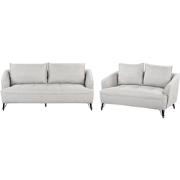 HOBRO - Bankenset - Grijs - Stof