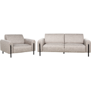 ASKIM - Woonkamerset - Lichtgrijs - Polyester