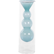 KALOCHI - Decoratieve vaas - Turquoise - Glas