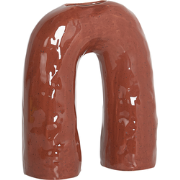 PERCH - Bloemenvaas - Bruin - Steengoed