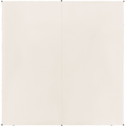 LUKKA  - Schaduwdoek - Gebroken wit - 300 cm - Polyester