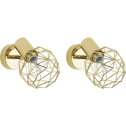 CHENAB - Wandlamp set van 2 - Goud  - Metaal