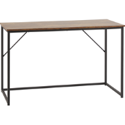 PEMBRO - Bureau - Donkere houtkleur - Vezelplaat