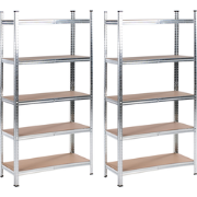 XITTA  - Stellingkast set van 2 - Zilver - Staal