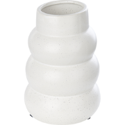 PIREAS - Bloemenvaas - Wit - Keramiek