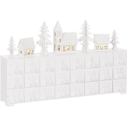 MUONIO - LED kerstdecoratie - Wit - MDF