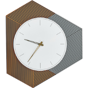 SAILON - Wandklok - Meerkleurig - MDF