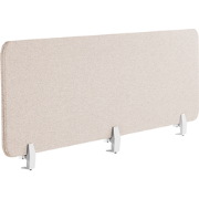 WALLY - Bureauscherm - Beige - 180 cm - Polyester