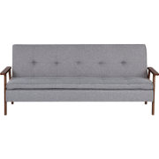 TJORN - Slaapbank - Lichtgrijs - Polyester