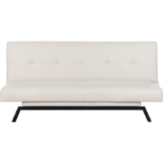 LEEDS  - Slaapbank 3-zits - Gebroken wit - Polyester