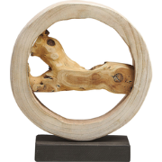 OCAMPO - Decofiguur - Lichte houtkleur - Dennenhout