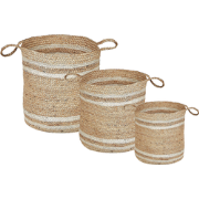 ZHOB - Mand set van 2 - Natuurlijk - Jute