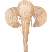 GRUNEY - Wanddecoratie - Licht - Rotan