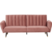 VIMMERBY  - Slaapbank - Roze - Fluweel