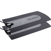 CALESCO - Waterbedverwarming set van 2 - Grijs  - Polycarbonaat