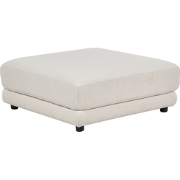 SIGTUNA - Ottomaan - Gebroken wit - Polyester