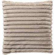 Dutch Decor HAZEL - kussenhoes 50x50 cm - effen gestreept imitatiebont...