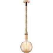 Home sweet home hanglamp Leonardo Globe g180 - amber