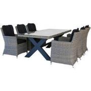 Diningset san vito tuscany taupe