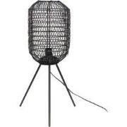 Clayre & Eef Vloerlamp Zwart IJzer