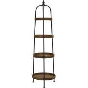 Light & Living - Etagere KARSON - Ø48x167cm - Bruin