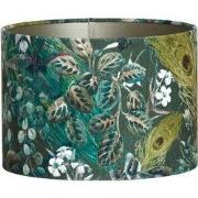 Light & Living - Lampenkap XENIA FLORA - Ø30x21cm - Groen