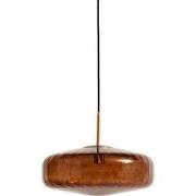 Light & Living - Hanglamp PLEAT - Ø40x17cm - Bruin