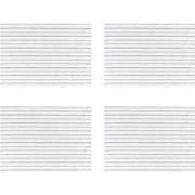 Krumble Theedoek met streeppatroon - Wit - Set van 4