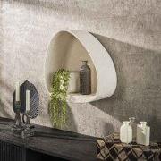 Wandrek Zaya driehoekig marmer composiet