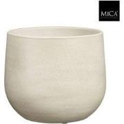 Mica Decorations Bloempot Sevilla - 24x24x21 cm - Terracotta - Gebroke...