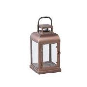 PTMD Lantaarn Vitoria - 17x17x32 cm - Ijzer - Wit