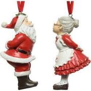 Kerstman poly l5b5h10cm rood a2