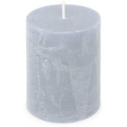 Rustiek Kaars 70/95mm-lichtblauw