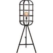 LABEL51 Vloerlamp Twine - Zwart - Metaal - SALE