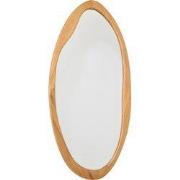 Fragix Yin Wandspiegel Large Organische vorm - Hout - 60x120